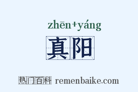 真阳是什么意思的图片
